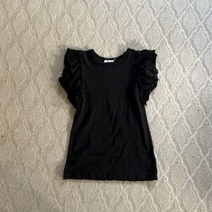 Goldie Black Tank